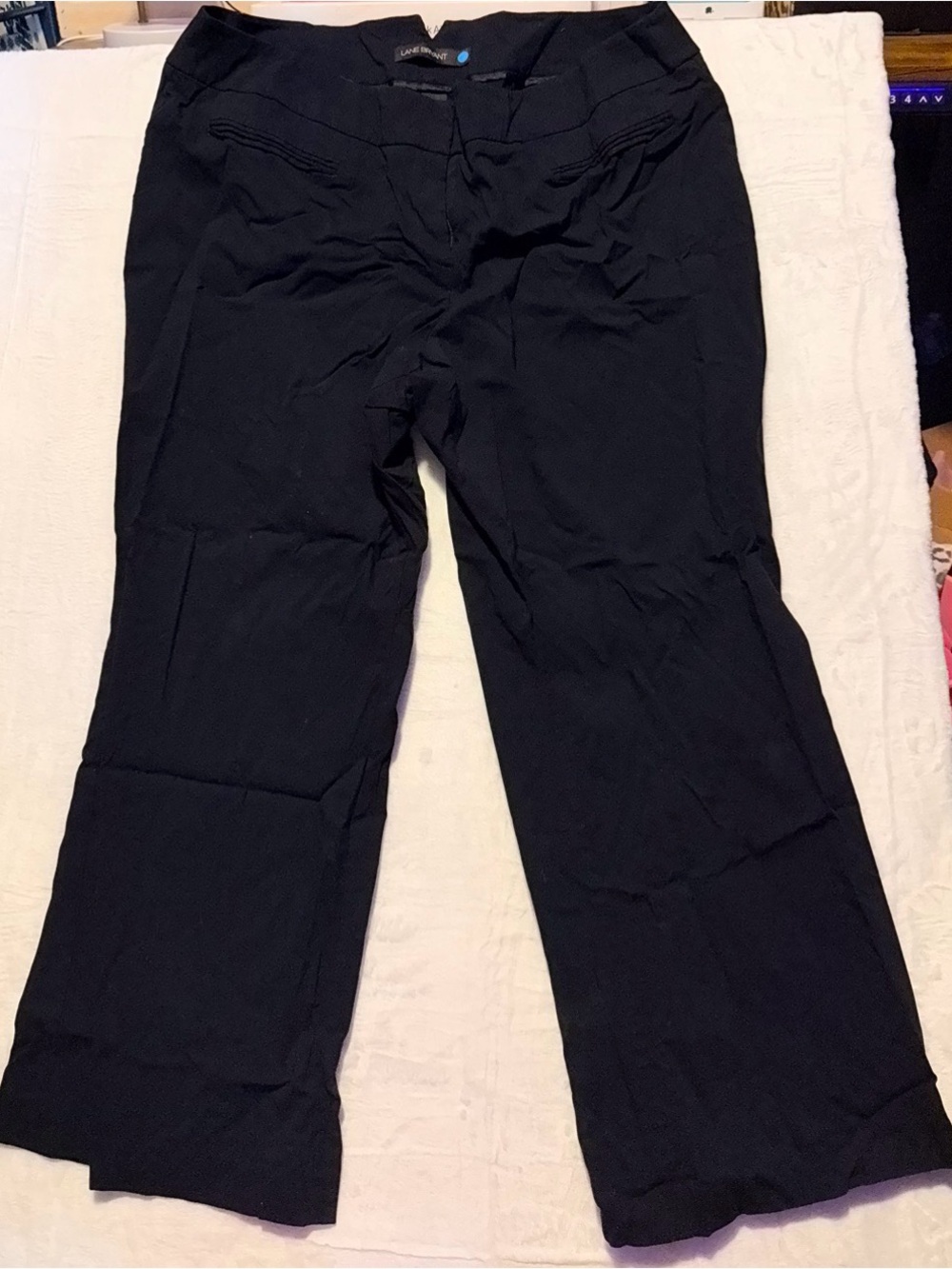 Lane Bryant Black Bootcut Dress Pants 26